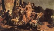 Giovanni Battista Tiepolo The Finding of Moses oil on canvas